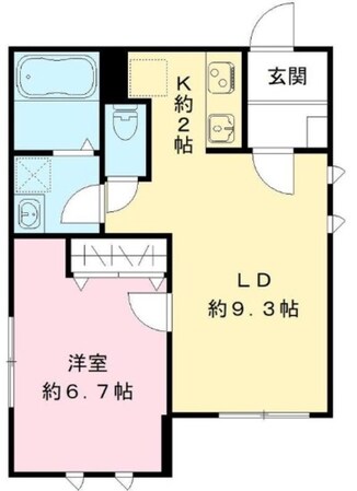 仮称 フィカーサK下馬の物件間取画像